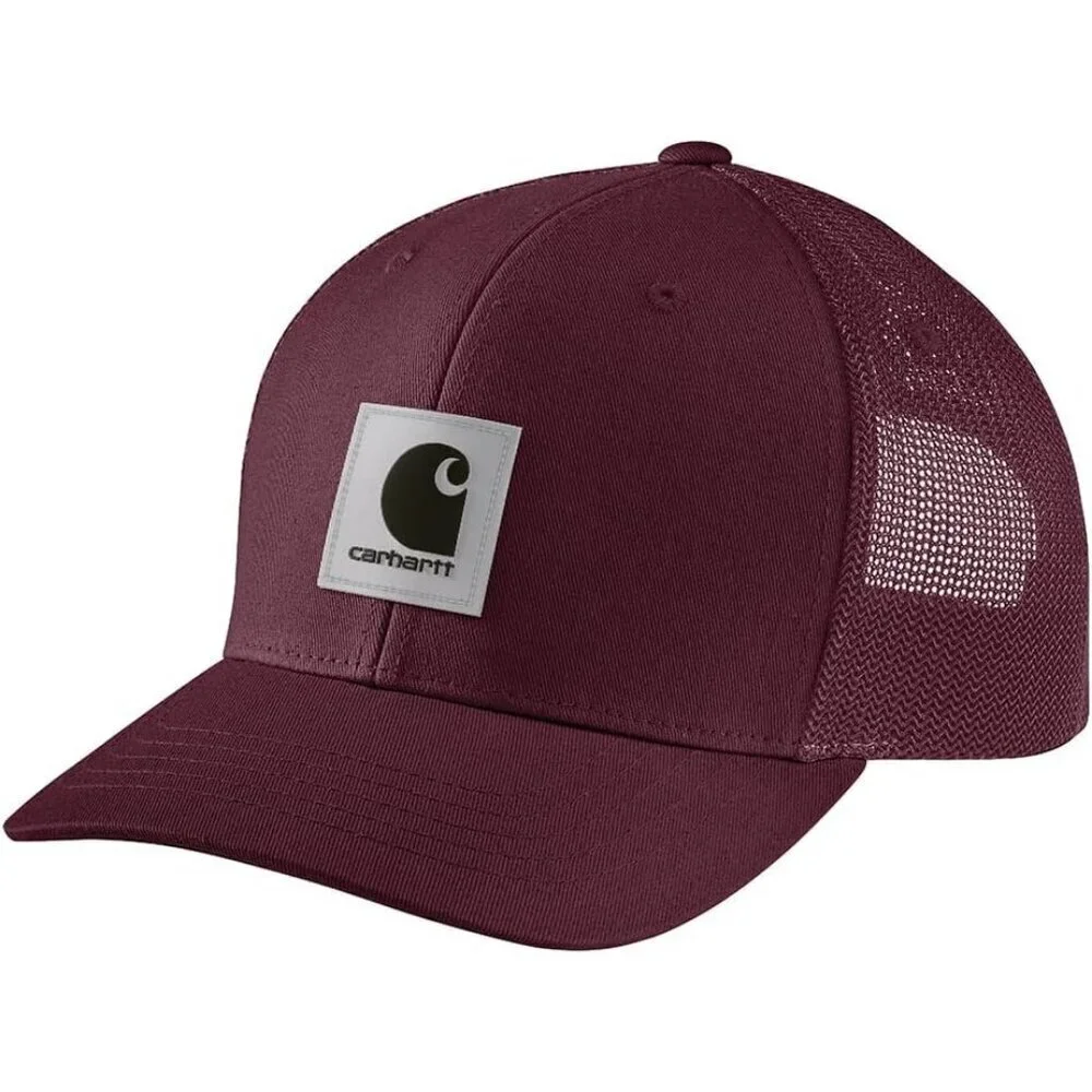 Men's Port 100% Cotton Rugged Flex Twill Mesh-Back Logo Patch Cap